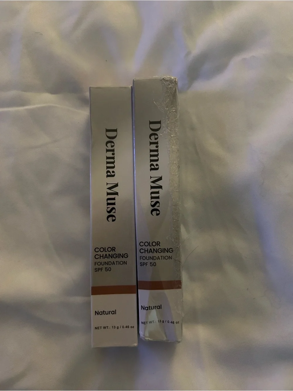 Derma Muse Color Changing Foundation- Natural (2 pack)